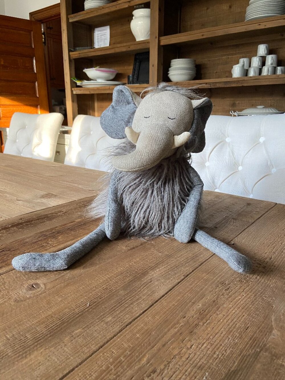 Restoration Hardware plush elephant, RH Baby and Child plush